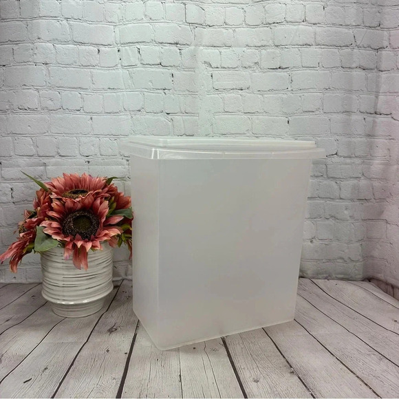 tupperware large CARRY ALL clear container - Picture 1 of 8